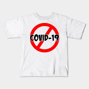 NO COVID-19 Kids T-Shirt